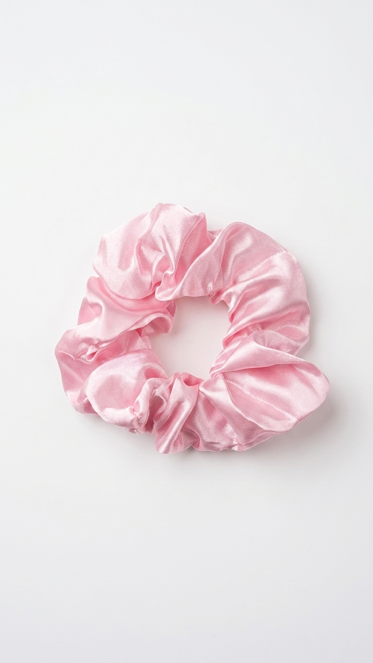 Scrunchie Rosa con LED