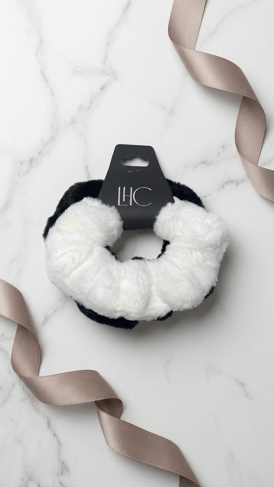 Set di 2 Scrunchie in Ecopelliccia